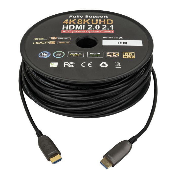 HDMI 2.0 AOC 4K Fibre Cable - DAP | Bellalite HDMI 2.0 AOC 4K Fibre Cable - DAP | Bellalite