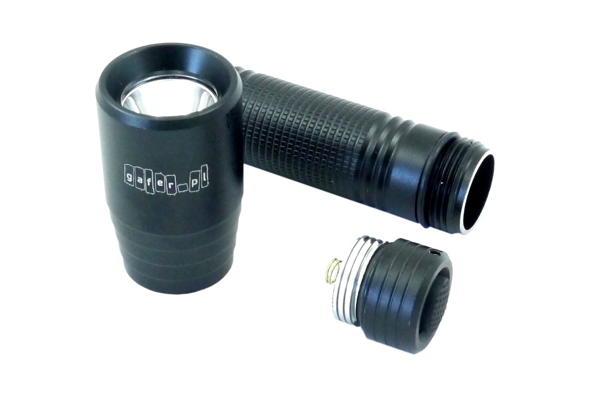 gafer.pl Led 1XAA Flashlight Svart - Gafer.pl | Bellalite