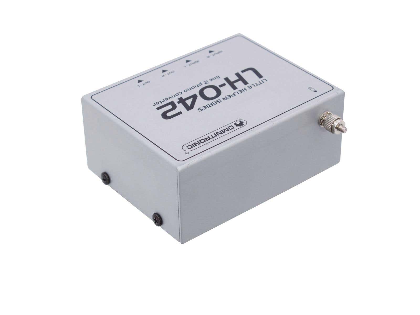 Little Helper LH-042 Line/Phono Converter - Omnitronic | Bellalite Little Helper LH-042 Line/Phono Converter - Omnitronic | Bellalite