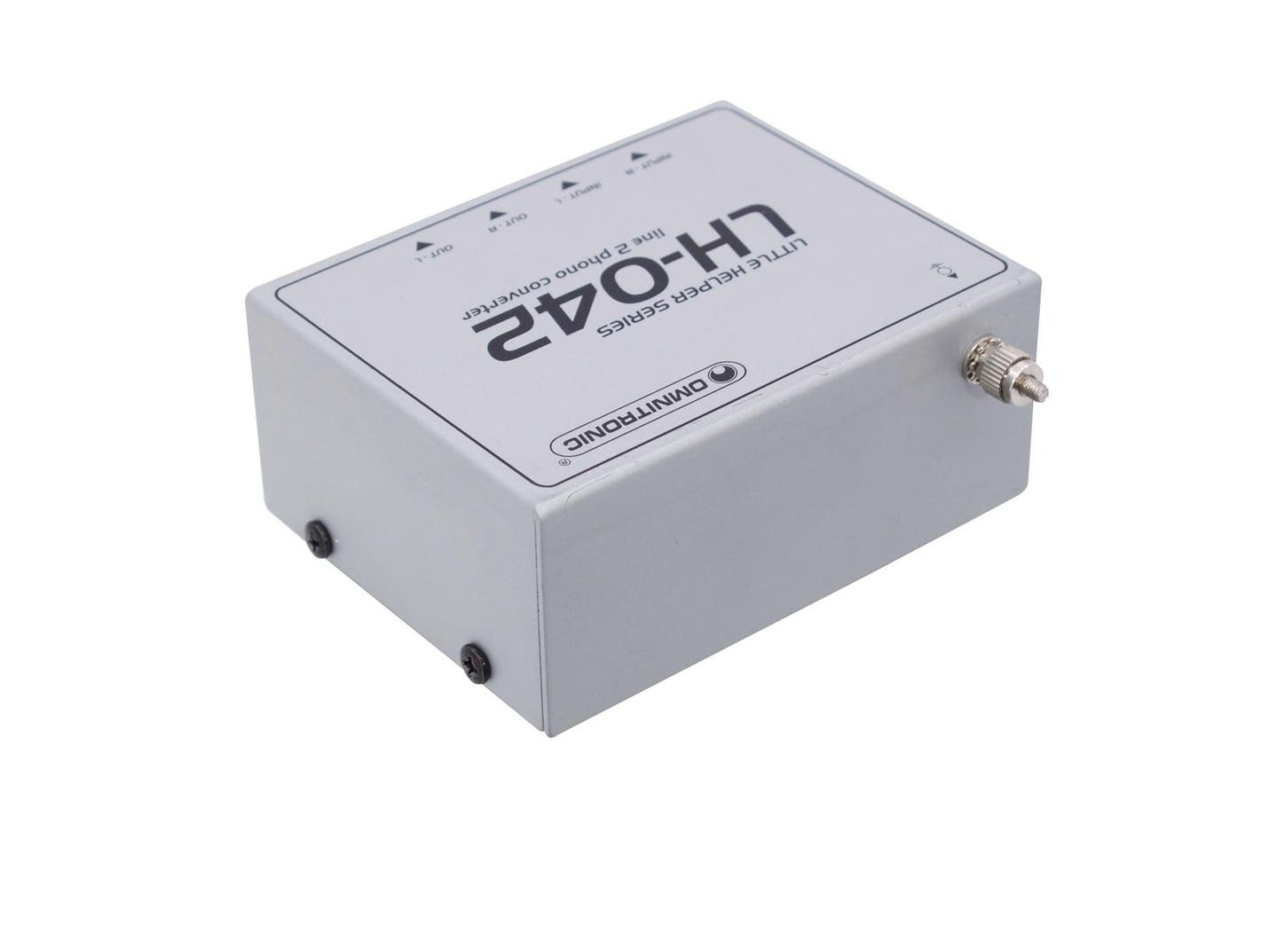 Little Helper LH-042 Line/Phono Converter - Omnitronic | Bellalite Little Helper LH-042 Line/Phono Converter - Omnitronic | Bellalite