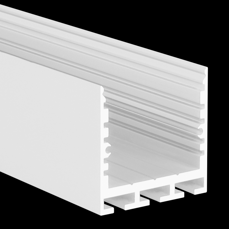 Aluminiumprofil SQ-Line Standard 24, 3m Vit - PROLED | Bellalite