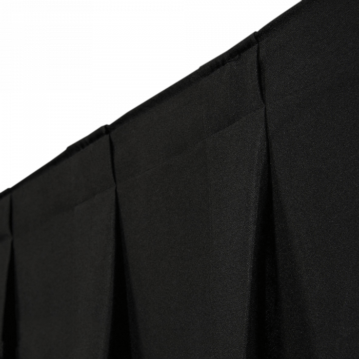 Pipe & Drape - MGS Curtain 300cm x 250cm Svart - Wentex | Bellalite