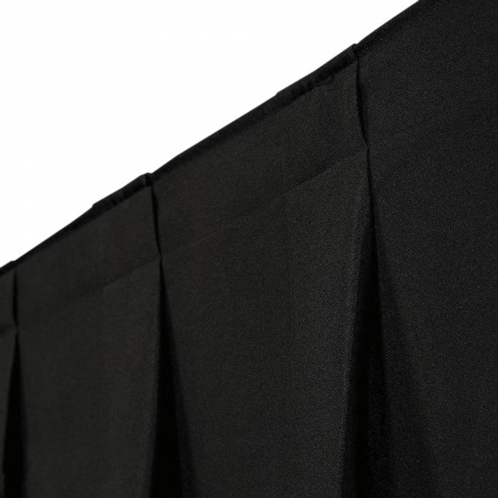 Pipe & Drape - MGS Curtain 300cm x 250cm Svart - Wentex | Bellalite Pipe & Drape - MGS Curtain 300cm x 250cm Svart - Wentex | Bellalite