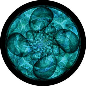 Oil & Water Glasgobo färg, E-Size (37,5mm) - Rosco | Bellalite Oil & Water Glasgobo färg, E-Size (37,5mm) - Rosco | Bellalite