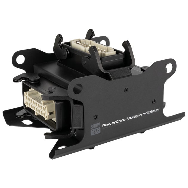 PowerCore Multipin 16-P Harting Y-Splitter - Showgear | Bellalite PowerCore Multipin 16-P Harting Y-Splitter - Showgear | Bellalite