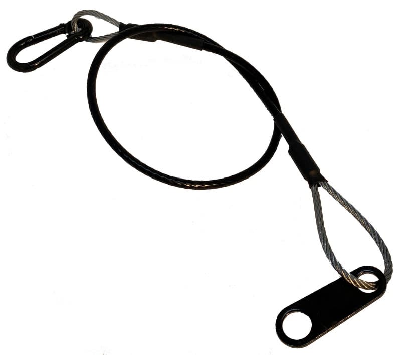 Lightsafe Säkerhetswire 50cm "Oslo-Wire" 3mm Svart Plastad - Peak Experience | Bellalite Lightsafe Säkerhetswire 50cm "Oslo-Wire" 3mm Svart Plastad - Peak Experience | Bellalite