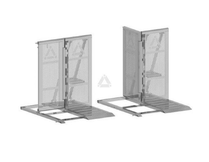 StageDex Crowd Barrier Snake Gate 100cm - Prolyte | Bellalite StageDex Crowd Barrier Snake Gate 100cm - Prolyte | Bellalite