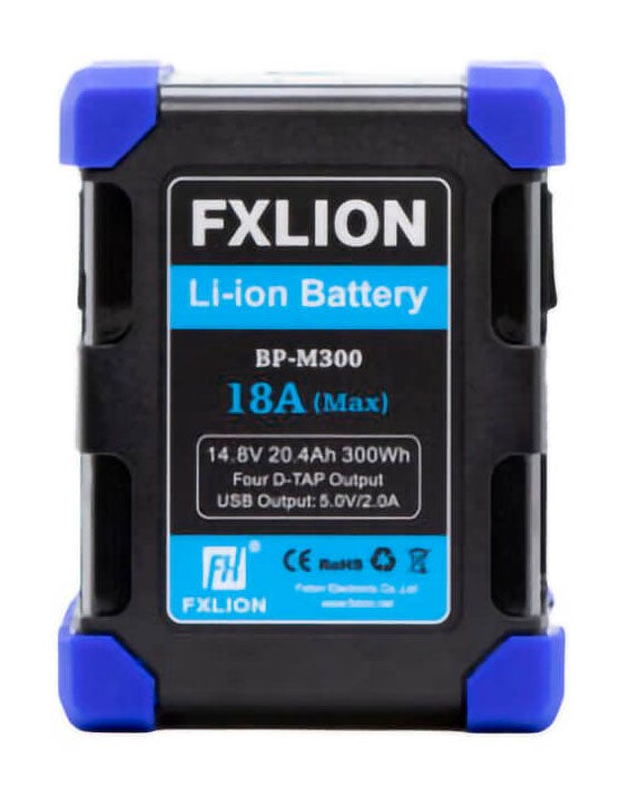 FXLION High Power Square Battery - 14.8V / 300Wh V-Mount Battery - FXLION | Bellalite