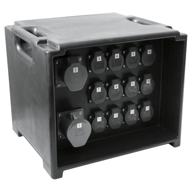 Event Distributor M-SVE3 63/11-12 Svart - PCE Merz | Bellalite