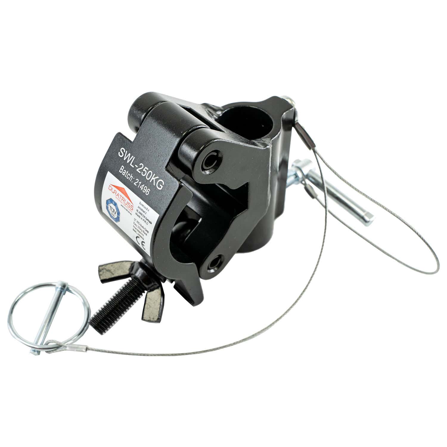 DT PRO-Studio-Clamp Easy 250kg Svart - Duratruss | Bellalite DT PRO-Studio-Clamp Easy 250kg Svart - Duratruss | Bellalite
