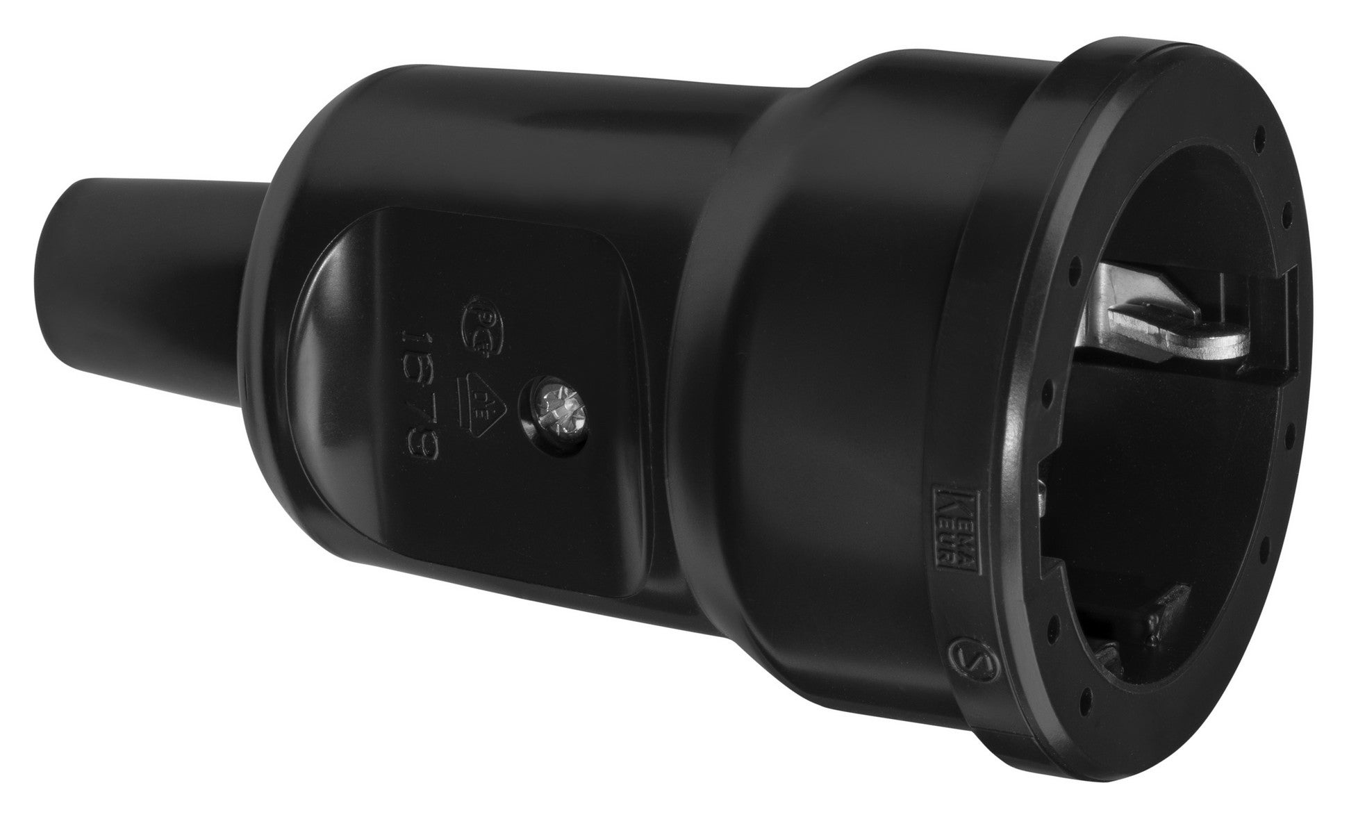 Skarvuttag PVC Svart 16A - ABL | Bellalite