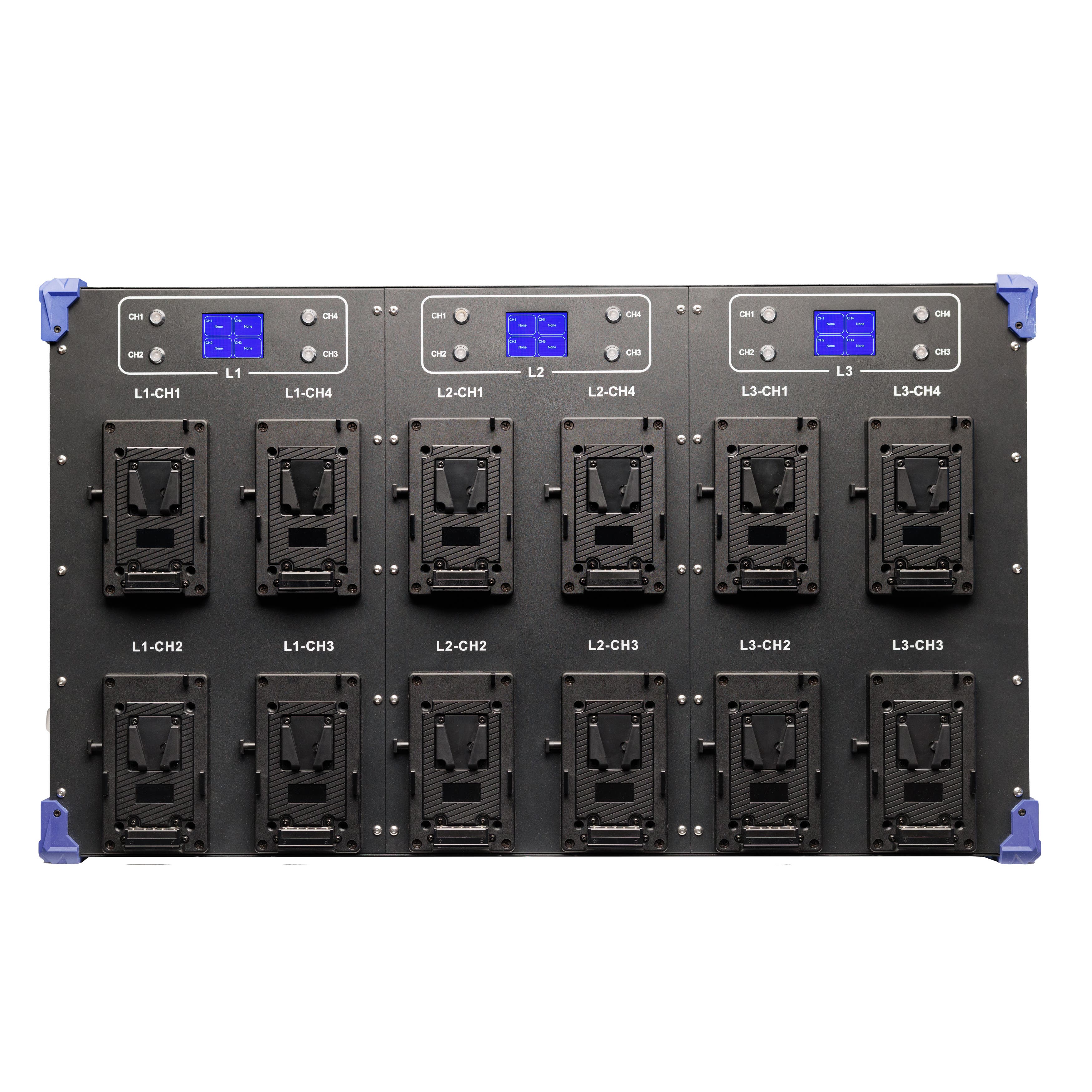 FXLION 12 CH Smart Wall Charger - 16.8V / 4A V-Mount - FXLION | Bellalite FXLION 12 CH Smart Wall Charger - 16.8V / 4A V-Mount - FXLION | Bellalite