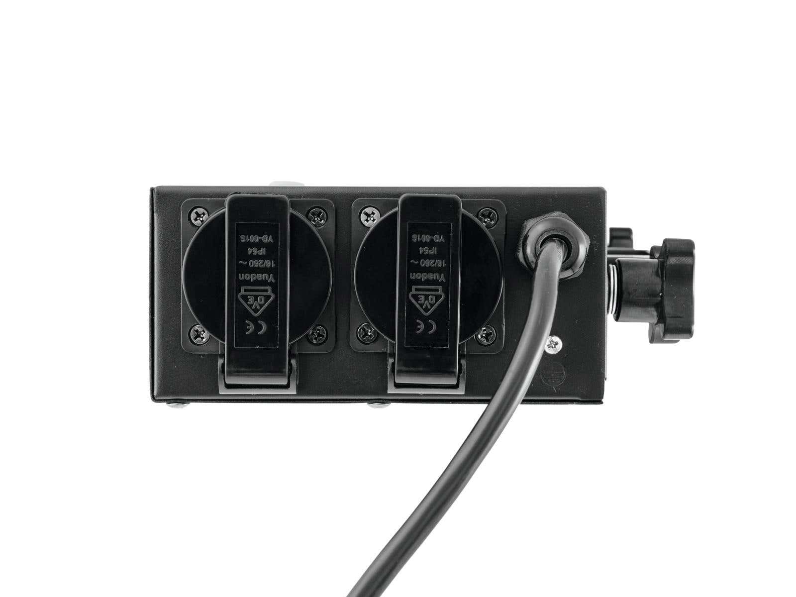 Dimmer EDX-4RT DMX RDM Truss Mount 4x5A Schuko - Eurolite | Bellalite Dimmer EDX-4RT DMX RDM Truss Mount 4x5A Schuko - Eurolite | Bellalite