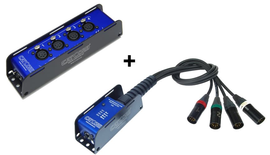 CatCore Kit Stagebox Hona + Cable Split Hane - CatCore | Bellalite CatCore Kit Stagebox Hona + Cable Split Hane - CatCore | Bellalite