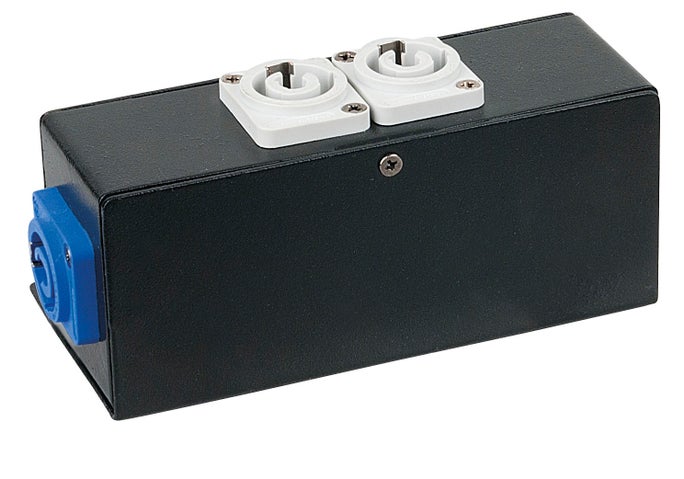 Powerport 3 Powercon Splitter - Showgear | Bellalite Powerport 3 Powercon Splitter - Showgear | Bellalite