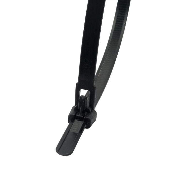 Nylon Cable Zip Tie Re-Clip 300mm x 7,6mm 100st - Gafer.pl | Bellalite
