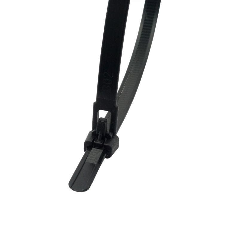 Nylon Cable Zip Tie Re-Clip 300mm x 7,6mm 100st - Gafer.pl | Bellalite Nylon Cable Zip Tie Re-Clip 300mm x 7,6mm 100st - Gafer.pl | Bellalite