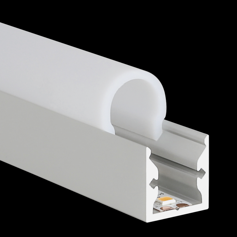 Aluminiumprofil S-Line Standard, 2m Alu - PROLED | Bellalite