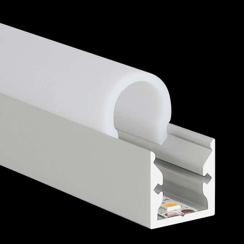 Aluminiumprofil S-Line Standard, 2m Alu - PROLED | Bellalite Aluminiumprofil S-Line Standard, 2m Alu - PROLED | Bellalite