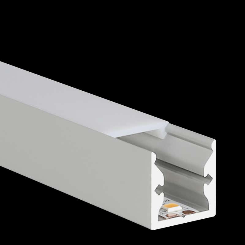 Aluminiumprofil S-Line Standard, 2m Alu - PROLED | Bellalite Aluminiumprofil S-Line Standard, 2m Alu - PROLED | Bellalite