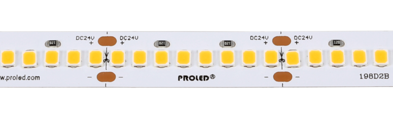 Flex Strip 1200 HE+ Mono G2, per meter 2400 K - PROLED | Bellalite