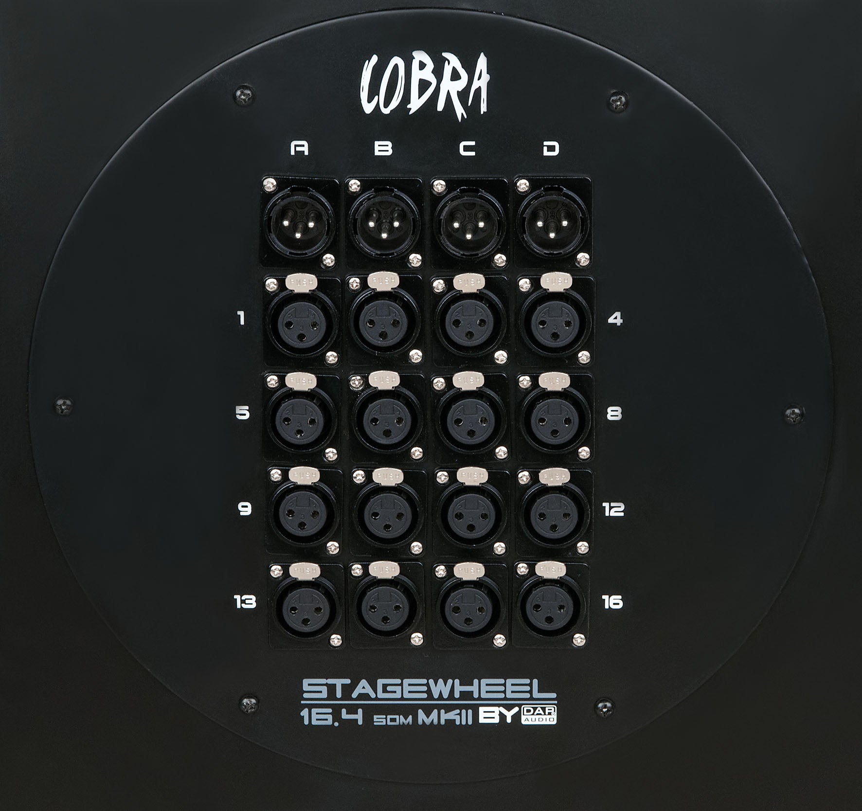 CobraX Stagewheel 16/4 50m - DAP | Bellalite