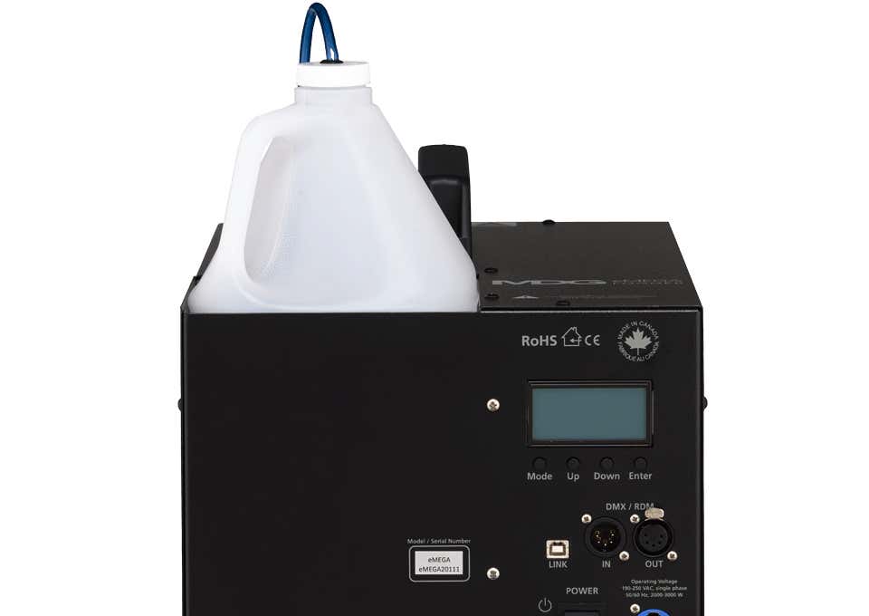 MDG eMega Double output fogger version, DMX / RDM - MDG | Bellalite MDG eMega Double output fogger version, DMX / RDM - MDG | Bellalite