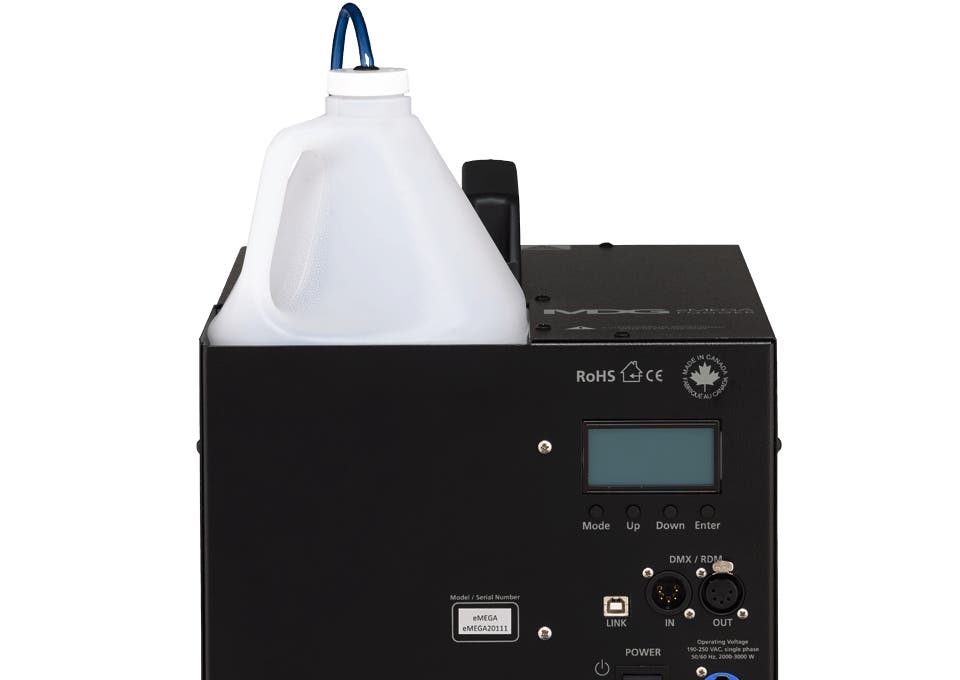 MDG eMega Double output fogger version, DMX / RDM - MDG | Bellalite MDG eMega Double output fogger version, DMX / RDM - MDG | Bellalite