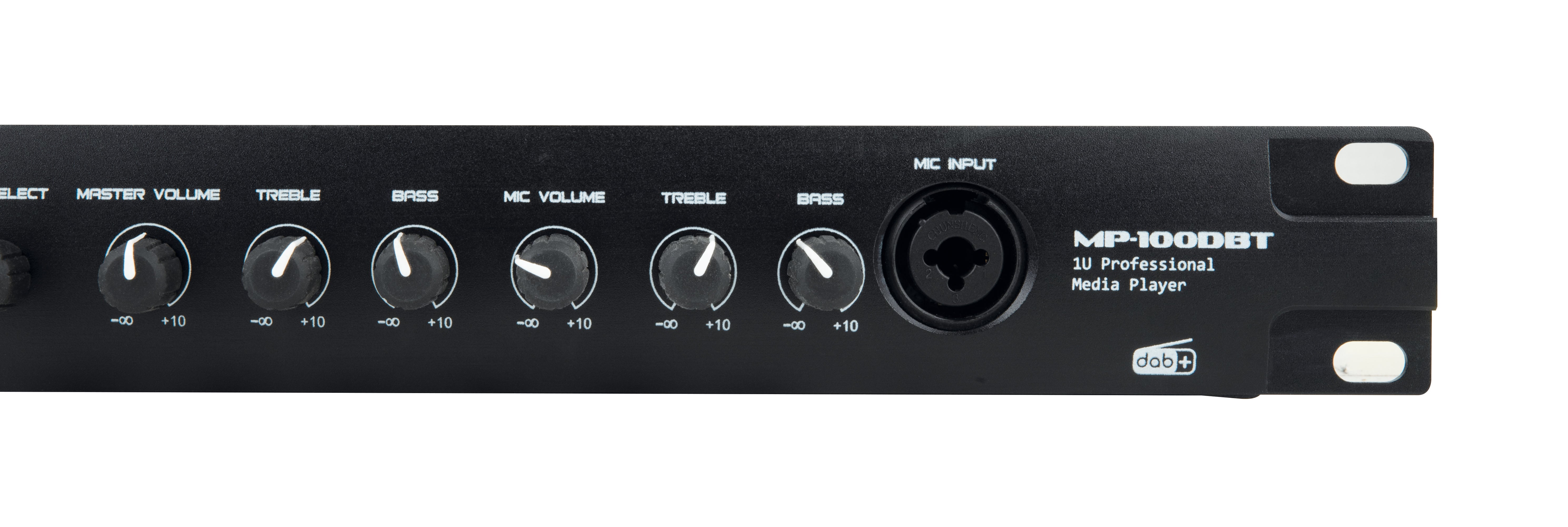 MP-100DBT Professional Media Player with DAB+ - DAP | Bellalite