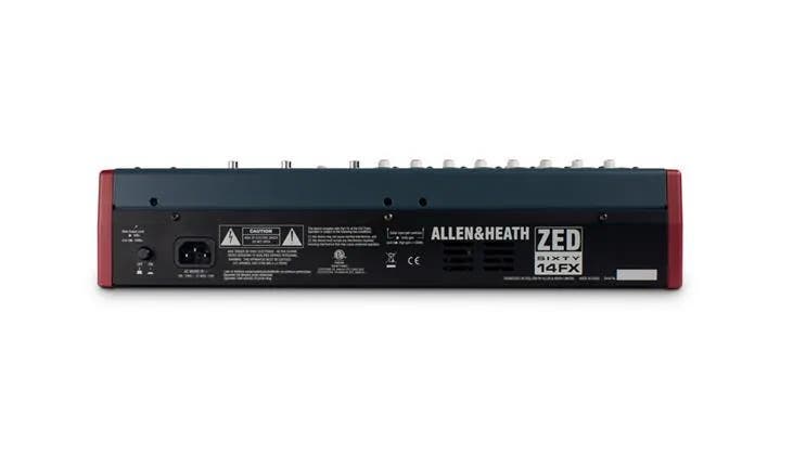 Allen & Heath ZED60-14FX 8 Mic/Line Inputs, 2 Stereos, 60mm faders - Allen & Heath | Bellalite Allen & Heath ZED60-14FX 8 Mic/Line Inputs, 2 Stereos, 60mm faders - Allen & Heath | Bellalite