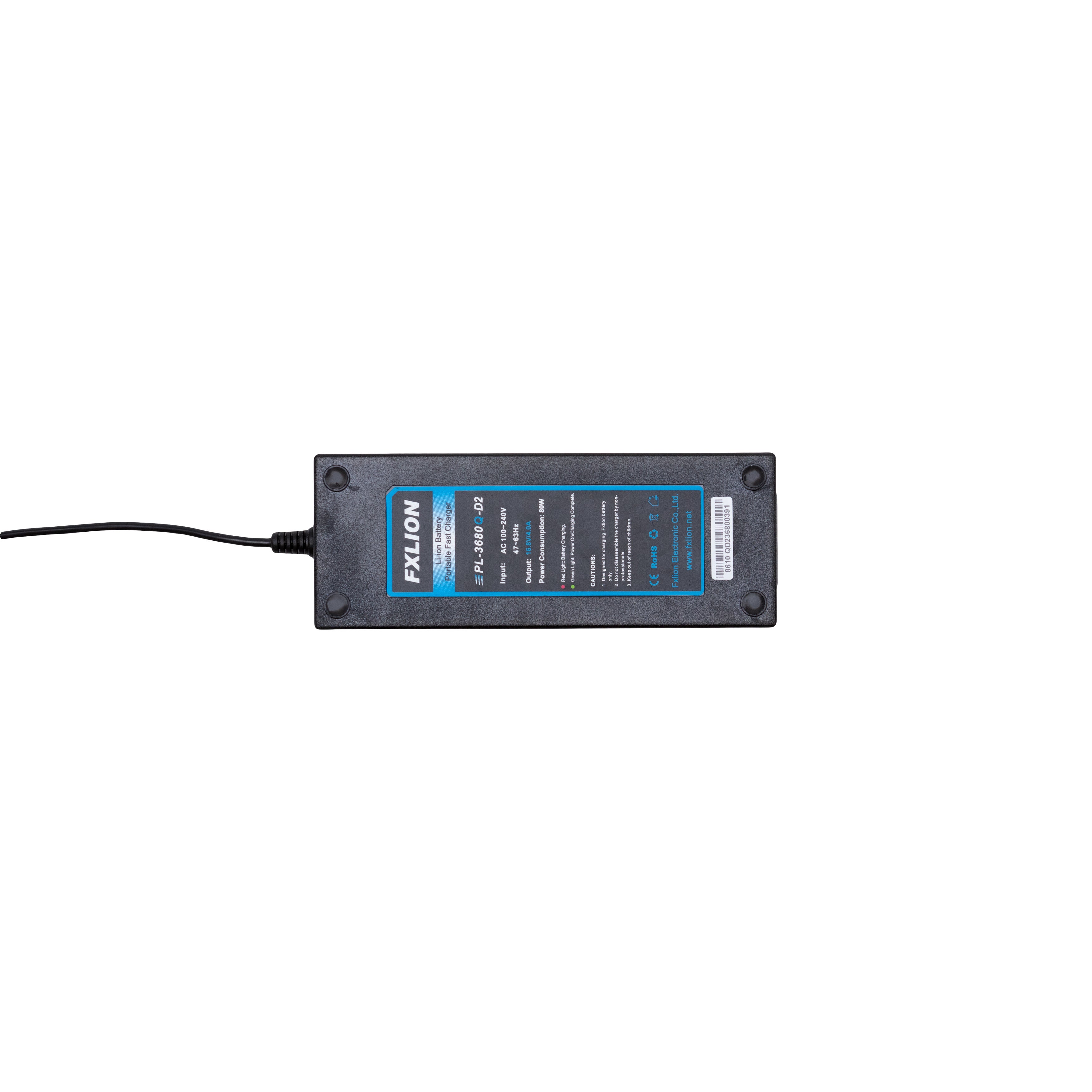 FXLION 2 CH D-Tap Fast Charger - 16.8V / 4A - FXLION | Bellalite