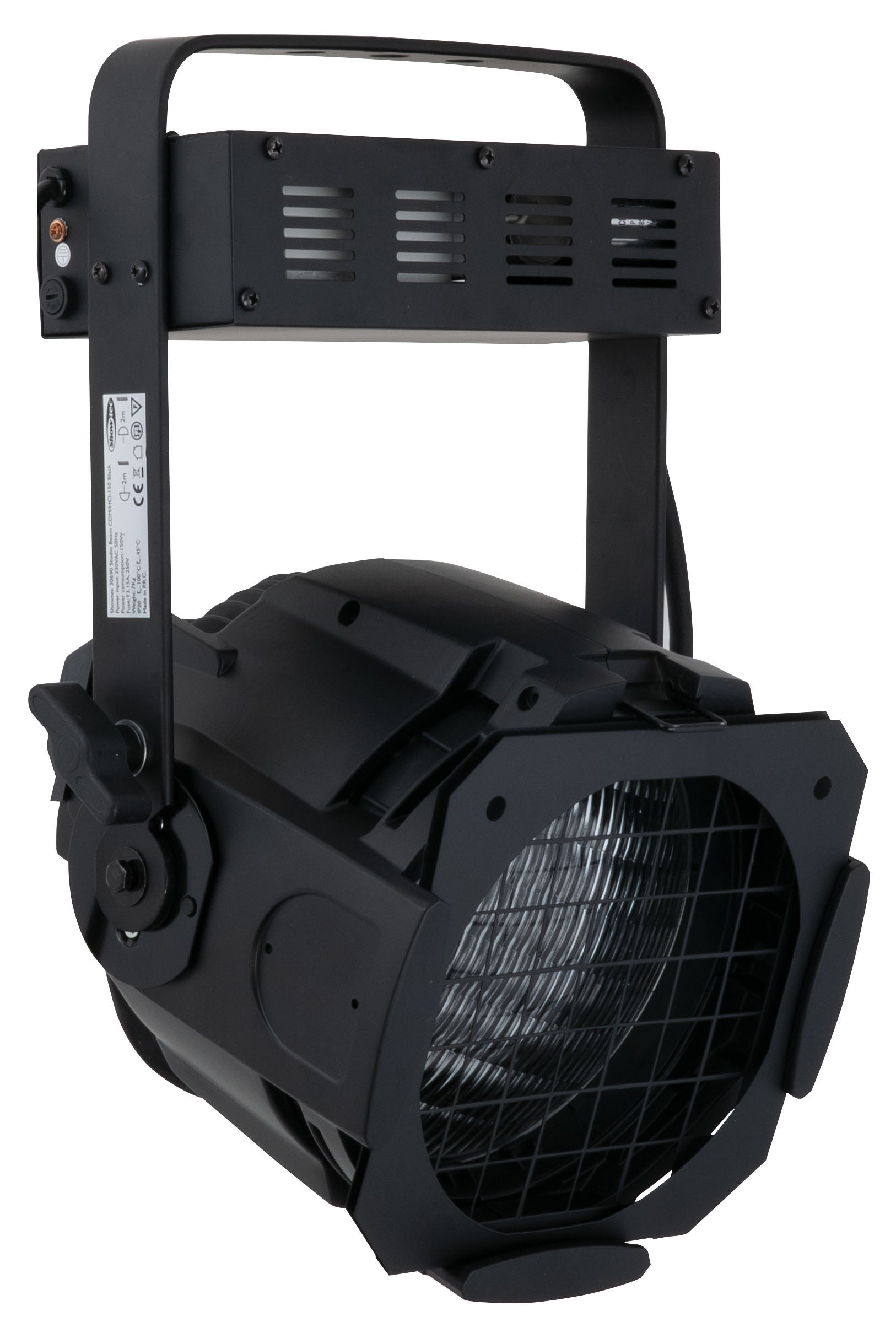 Armatur, Studio Beam CDM 150, svart, excl. bulb  - Showtec | Bellalite