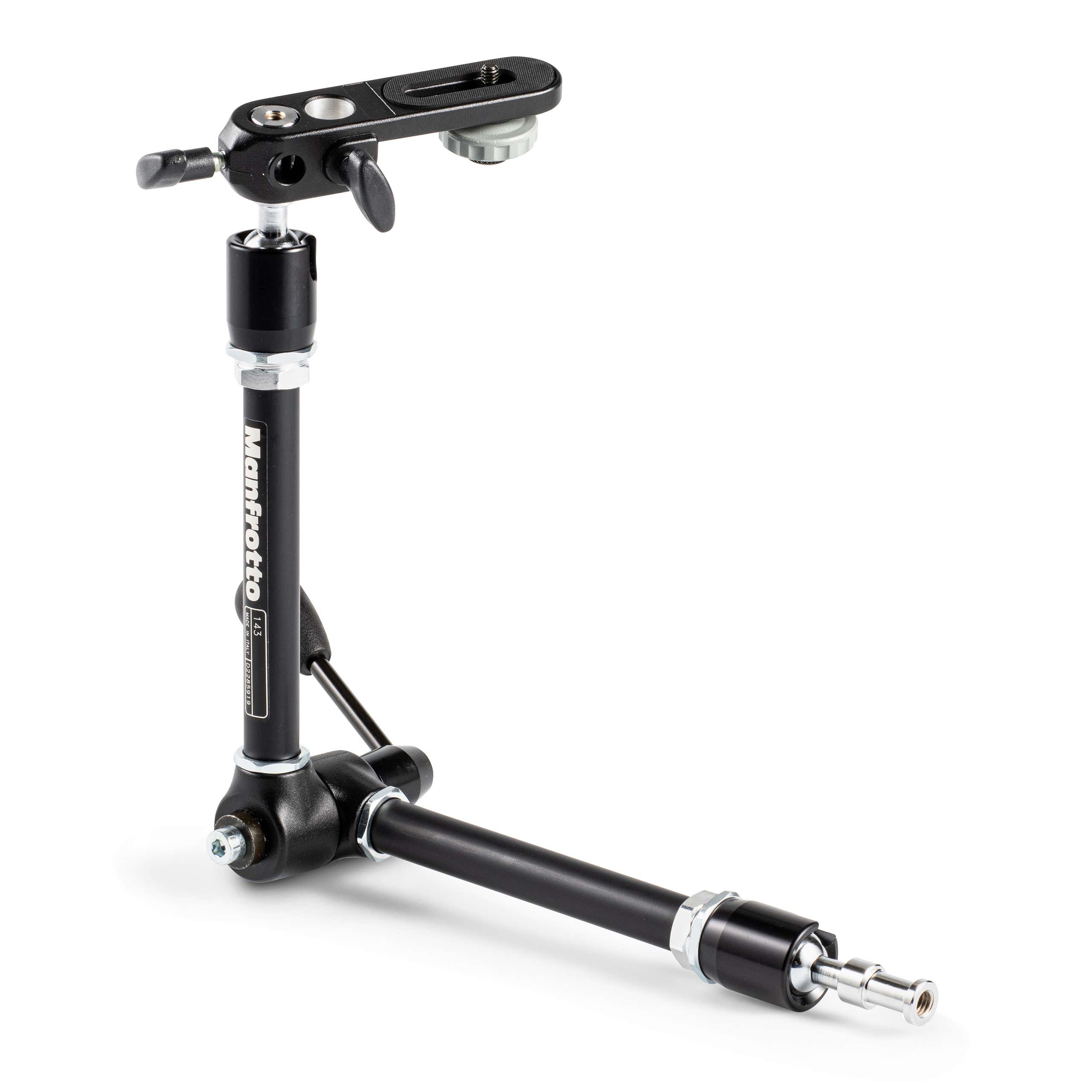 Manfrotto 143A Magic Arm with bracket - Manfrotto | Bellalite Manfrotto 143A Magic Arm with bracket - Manfrotto | Bellalite