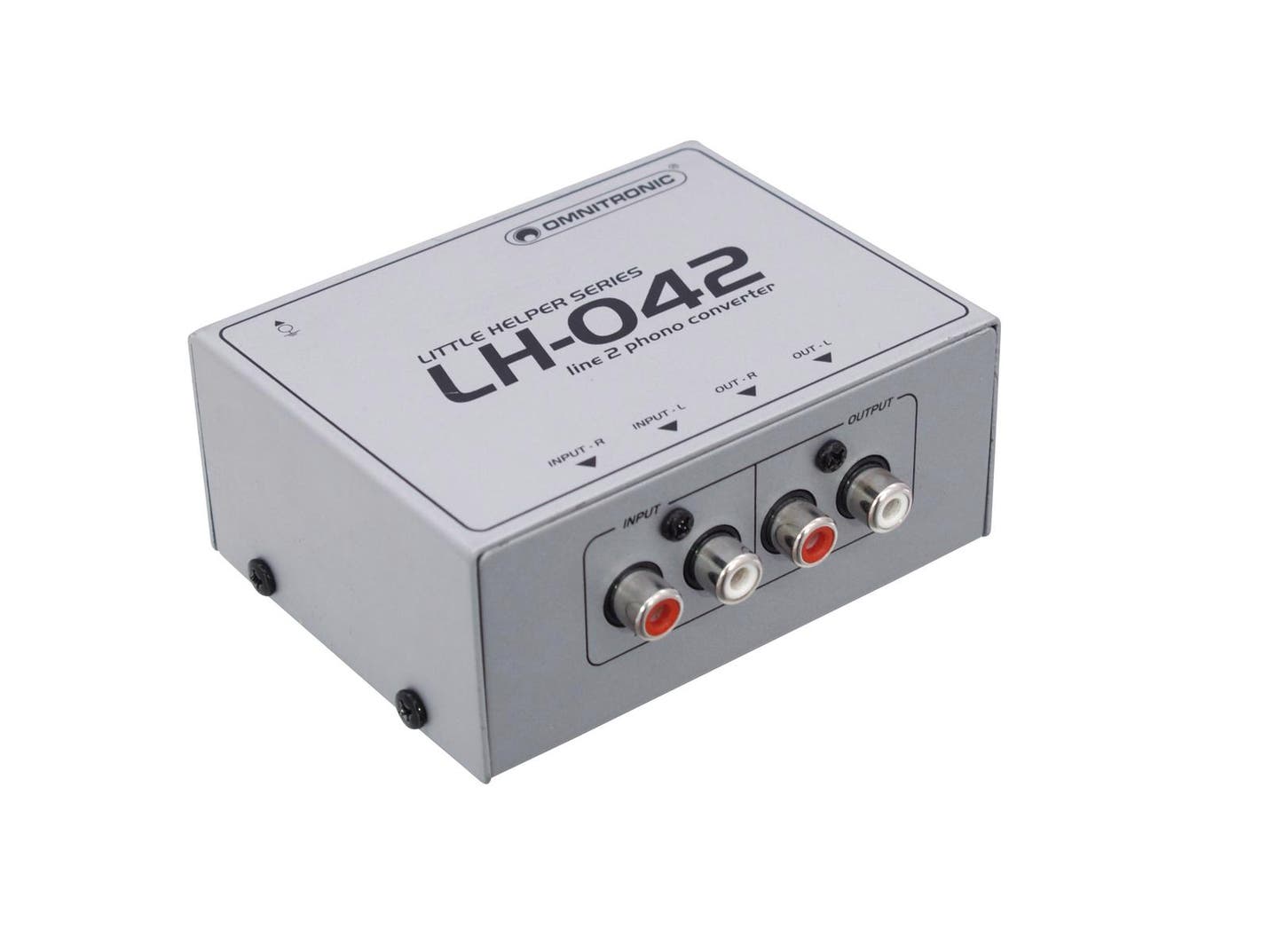 Little Helper LH-042 Line/Phono Converter - Omnitronic | Bellalite Little Helper LH-042 Line/Phono Converter - Omnitronic | Bellalite
