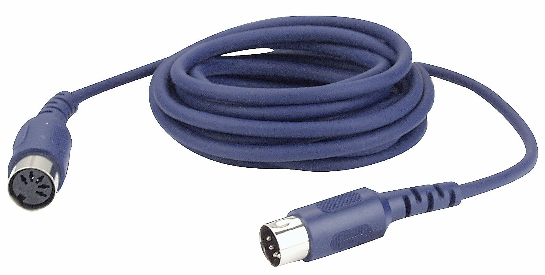 MIDI-kabel 5-pol DIN 6m, Hane/Hona, 5 poler anslutna - DAP | Bellalite