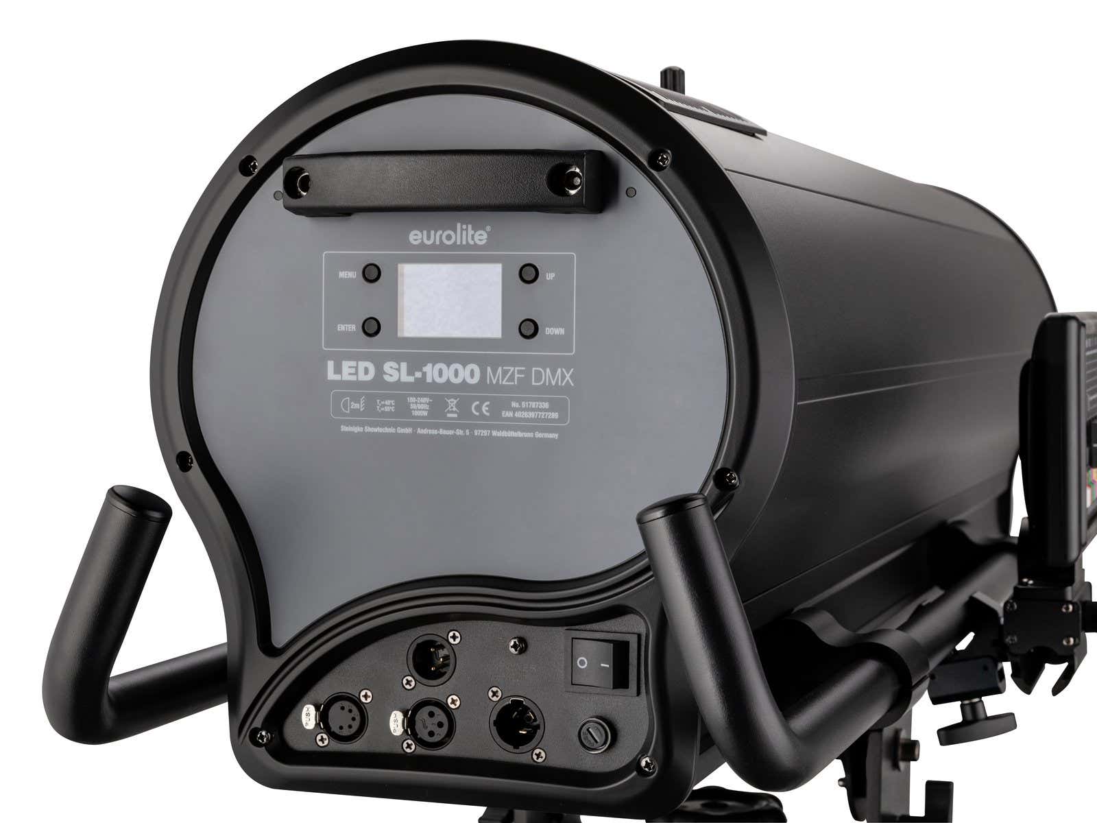 Följespot LED SL-1000 MFZ DMX - Eurolite | Bellalite Följespot LED SL-1000 MFZ DMX - Eurolite | Bellalite