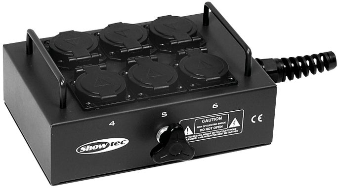 Uttagsbox BO6PG Breakoutbox - Showgear | Bellalite Uttagsbox BO6PG Breakoutbox - Showgear | Bellalite