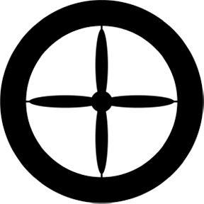 Propeller 4 Metallgobo, M-Size (66mm) - Rosco | Bellalite