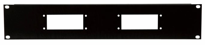 Rackpanel 19" 2HE f. 2x 16-Pin Ilme/Harting - Showgear | Bellalite Rackpanel 19" 2HE f. 2x 16-Pin Ilme/Harting - Showgear | Bellalite