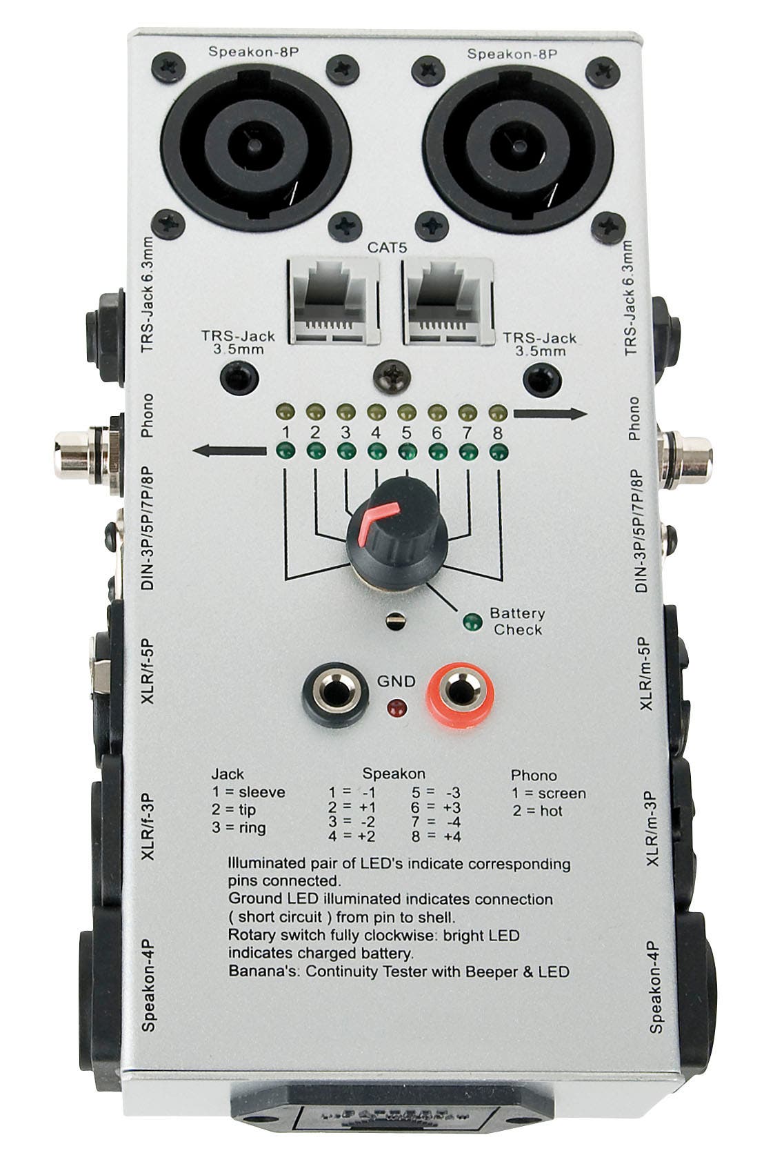 DAP Cable Tester PRO - DAP | Bellalite DAP Cable Tester PRO - DAP | Bellalite