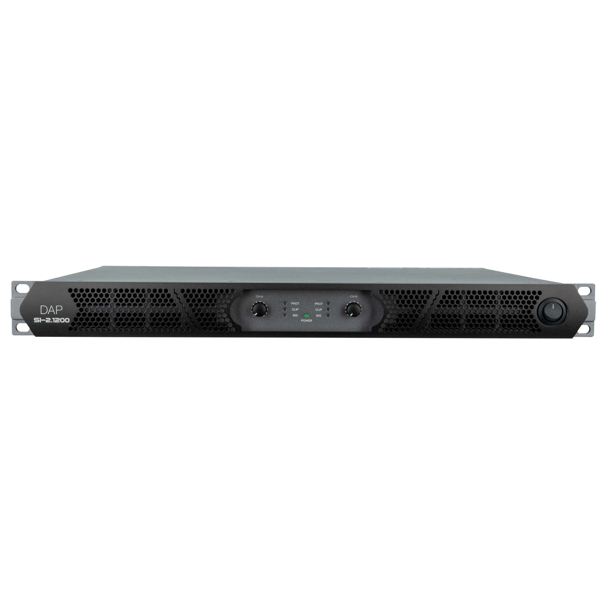 DAP SI-2.1200 2 Channel 1200W Amp - DAP | Bellalite DAP SI-2.1200 2 Channel 1200W Amp - DAP | Bellalite