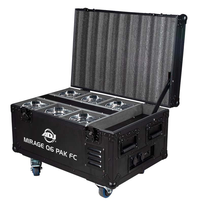 Mirage Q6 Pak Svart - ADJ Select | Bellalite Mirage Q6 Pak Svart - ADJ Select | Bellalite