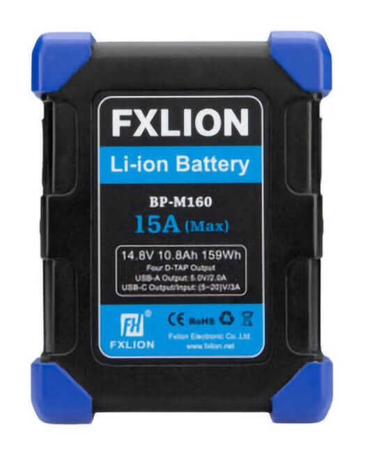 FXLION High Power Square Battery - 14.8V / 159Wh V-Mount Battery - FXLION | Bellalite