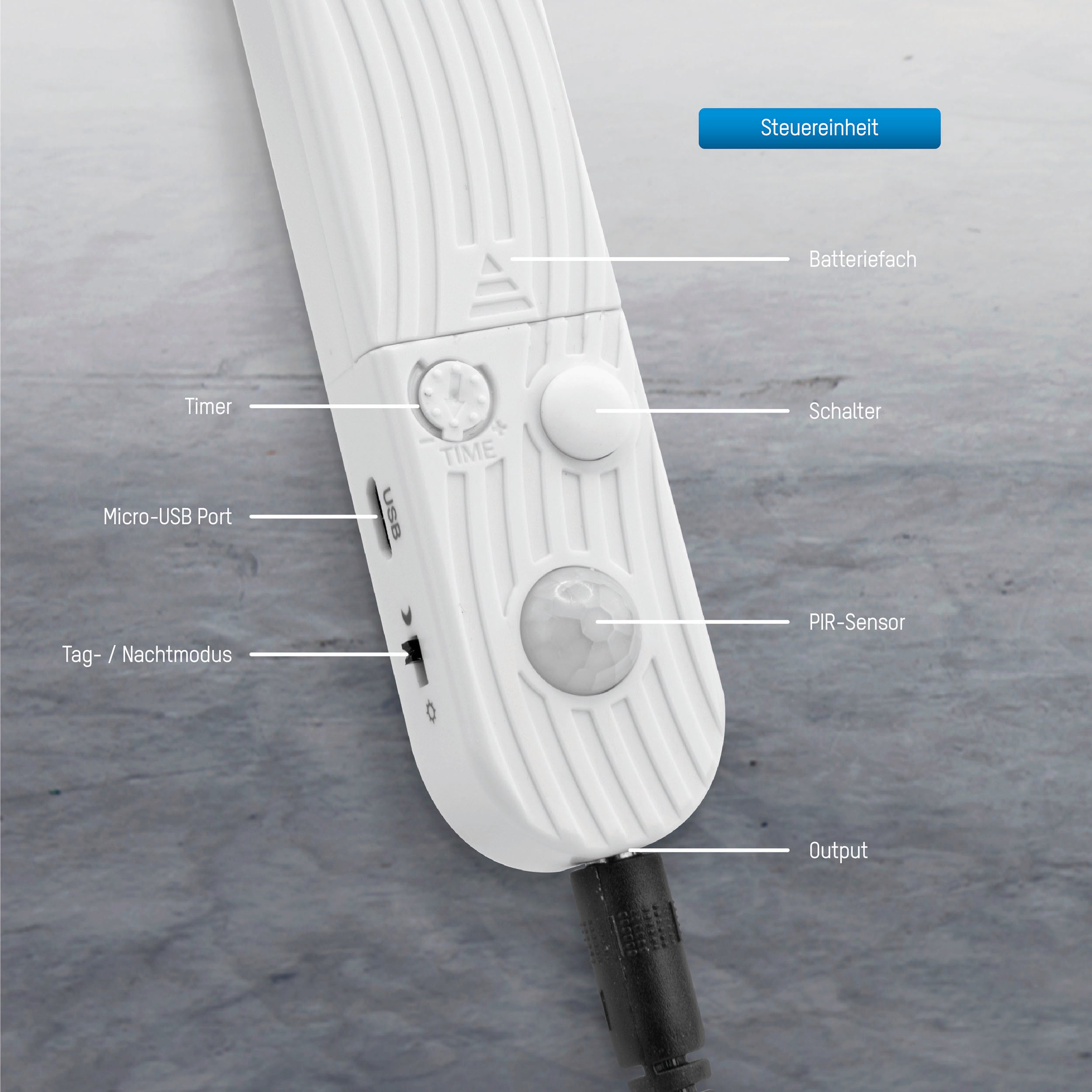 LED-Strip Sensor 2m Batteridriven 3000K - Ansmann | Bellalite