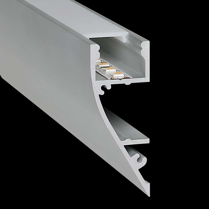 Aluminiumprofil S-Line Wall, 5m Alu - PROLED | Bellalite Aluminiumprofil S-Line Wall, 5m Alu - PROLED | Bellalite