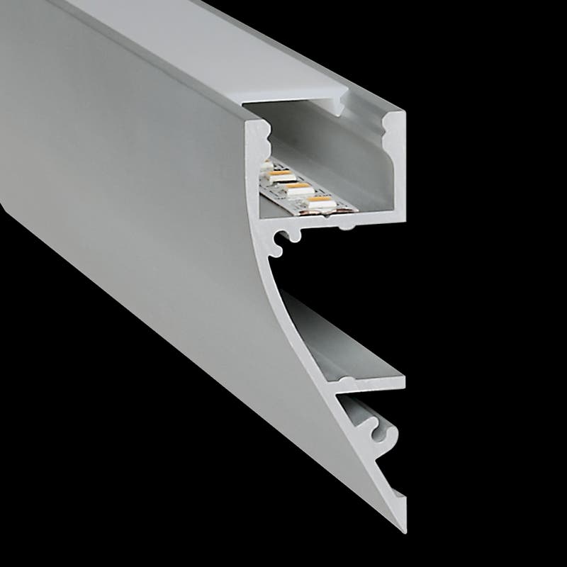 Aluminiumprofil S-Line Wall, 5m Alu - PROLED | Bellalite Aluminiumprofil S-Line Wall, 5m Alu - PROLED | Bellalite