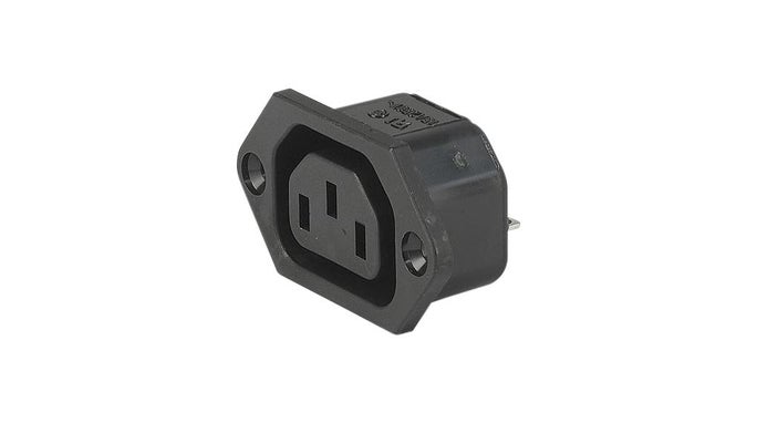IEC Apparatuttag för inbyggnad C13 - Schurter | Bellalite IEC Apparatuttag för inbyggnad C13 - Schurter | Bellalite