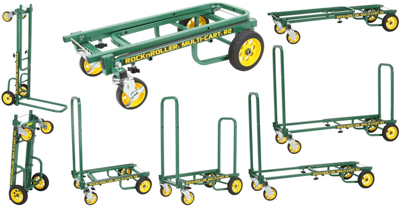 RocknRoller MultiCart R2RT-GN Micro Grön, max 159kg - RockNRoller | Bellalite RocknRoller MultiCart R2RT-GN Micro Grön, max 159kg - RockNRoller | Bellalite