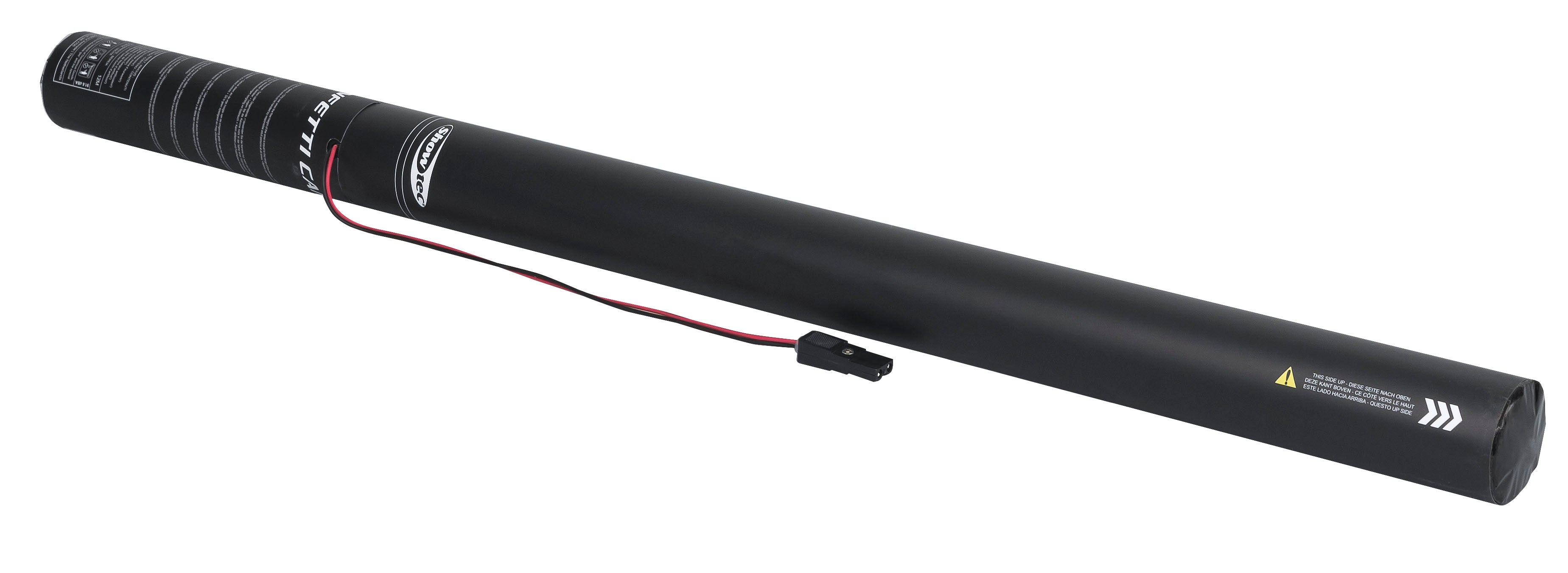 Elektrisk Konfettikanon 80cm Silver Metallic - Showgear | Bellalite