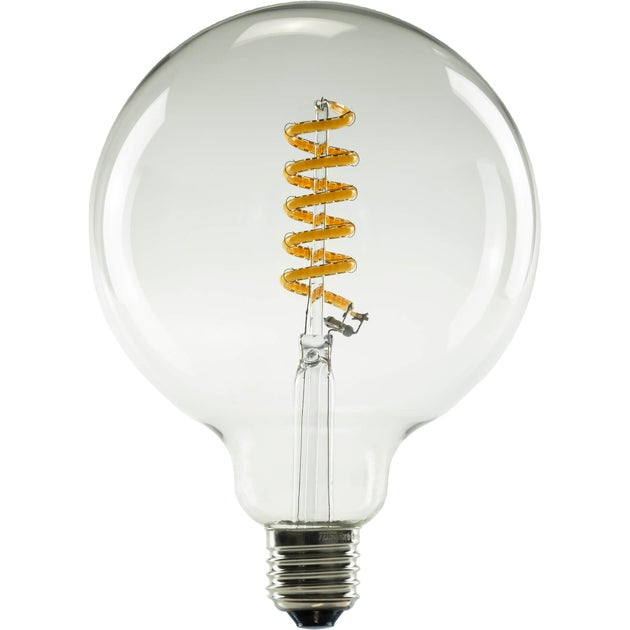 Segula Soft Line LED Globe 125 Curved Spiral Ambient Klar E27 6,2W 460lm 2000-2700K - Segula | Bellalite Segula Soft Line LED Globe 125 Curved Spiral Ambient Klar E27 6,2W 460lm 2000-2700K - Segula | Bellalite